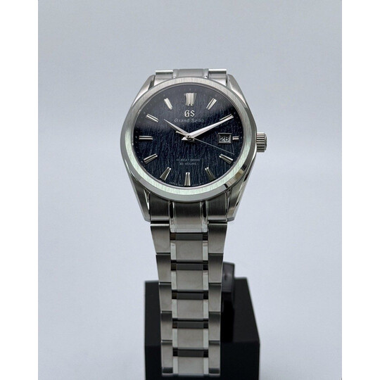 Custom Seiko Mod • Premium GS Dark Blue Birch • 40mm